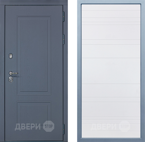 Входная металлическая Дверь Дива МХ-38 STR Д-5 Белый в Красноармейске