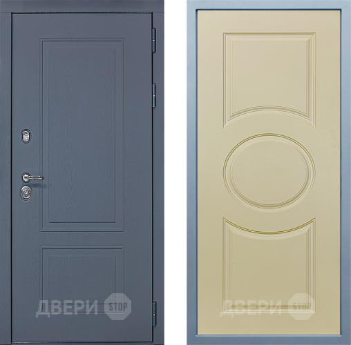 Входная металлическая Дверь Дива МХ-38 STR Д-8 Шампань в Красноармейске
