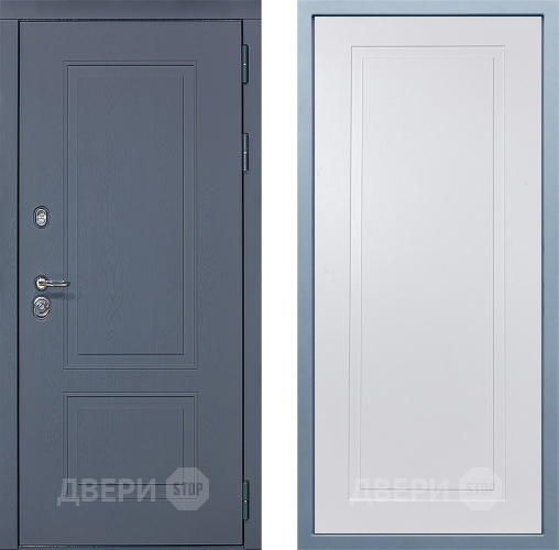 Входная металлическая Дверь Дива МХ-38 STR Н-10 Белый в Красноармейске