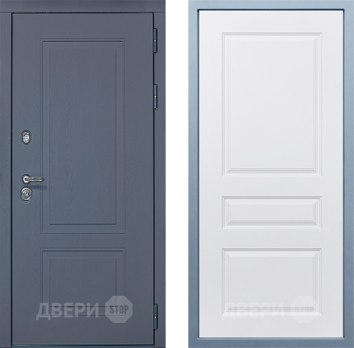 Входная металлическая Дверь Дива МХ-38 STR Д-13 Белый в Красноармейске