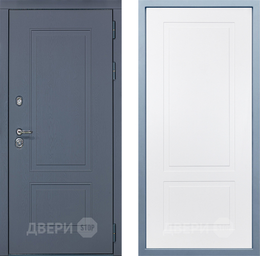 Входная металлическая Дверь Дива МХ-38 STR Н-7 Белый в Красноармейске