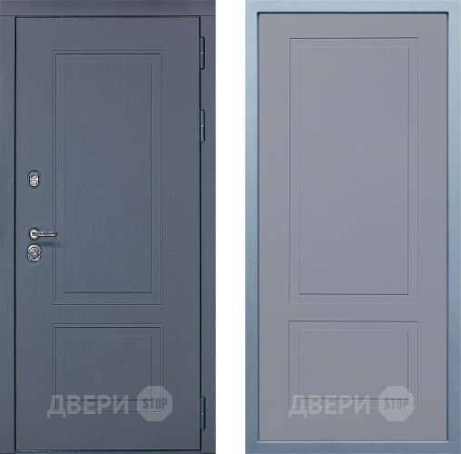Входная металлическая Дверь Дива МХ-38 STR Н-7 Силк Маус в Красноармейске