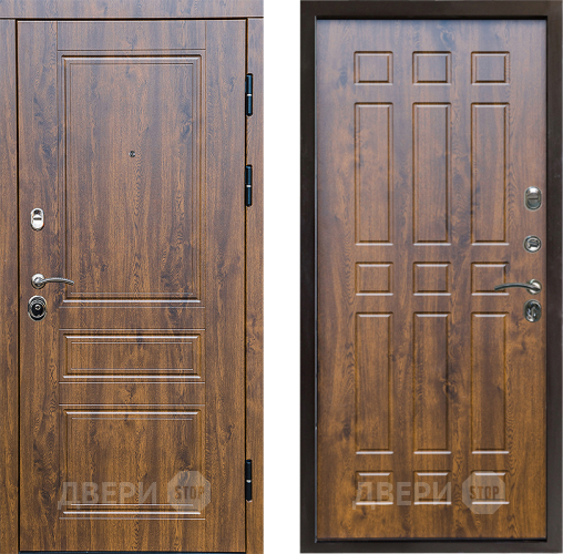 Входная металлическая Дверь Престиж Классика Дуб Спарта Дуб в Красноармейске