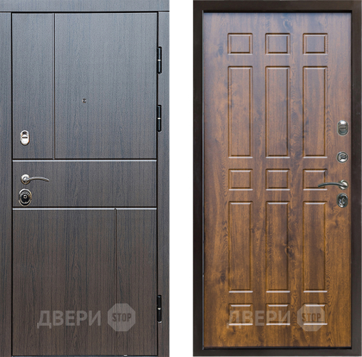 Входная металлическая Дверь Престиж Горизонт Венге Спарта Дуб в Красноармейске