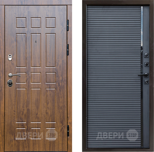 Входная металлическая Дверь Престиж Стандарт Porte Черный кварц в Красноармейске