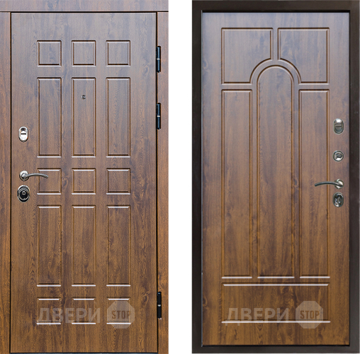 Входная металлическая Дверь Престиж Стандарт Арка Дуб в Красноармейске