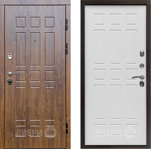 Входная металлическая Дверь Престиж Стандарт Спарта Белое дерево в Красноармейске