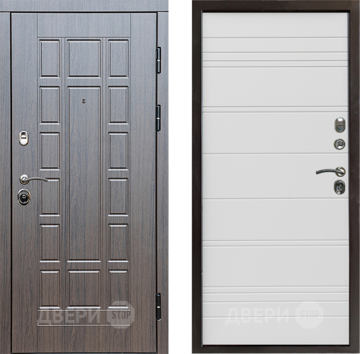 Входная металлическая Дверь Престиж Престиж Line Белый в Красноармейске