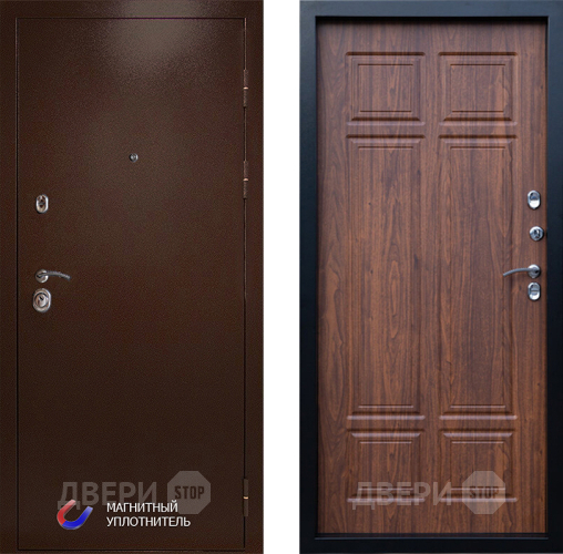 Дверь Престиж Медь Премиум Орех темный в Красноармейске