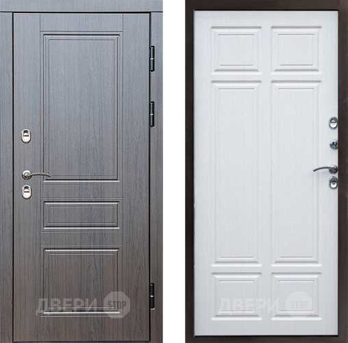 Входная металлическая Дверь Престиж TERMO с терморазрывом Классика Премиум Лиственница белая в Красноармейске
