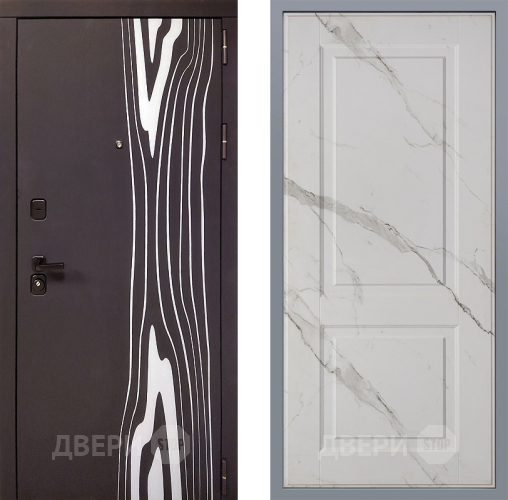 Дверь Заводские двери Леванте Доррен Мрамор белый в Красноармейске