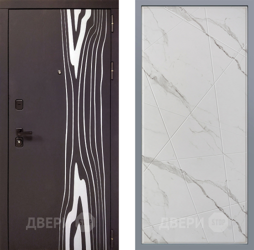 Дверь Заводские двери Леванте Флитта Мрамор белый в Красноармейске