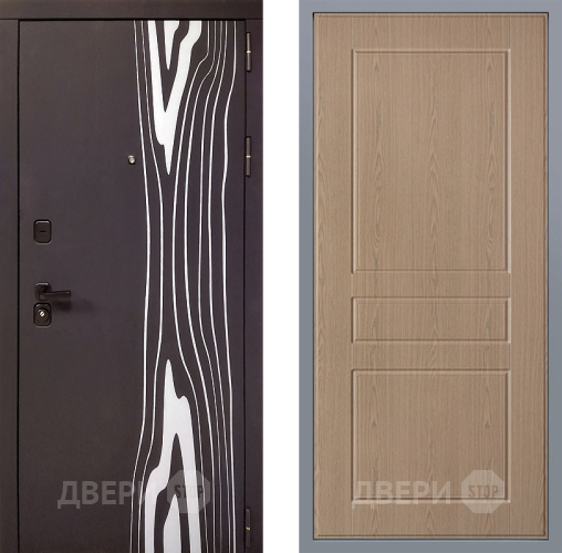 Дверь Заводские двери Леванте К-2 Беленый дуб в Красноармейске
