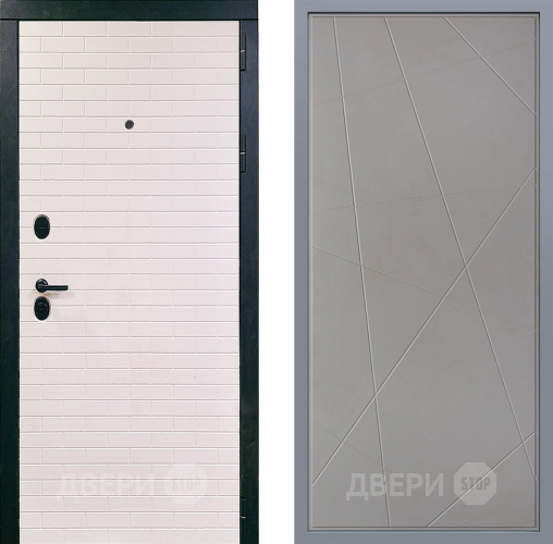 Дверь Заводские двери Сохо Флитта Грей софт в Красноармейске