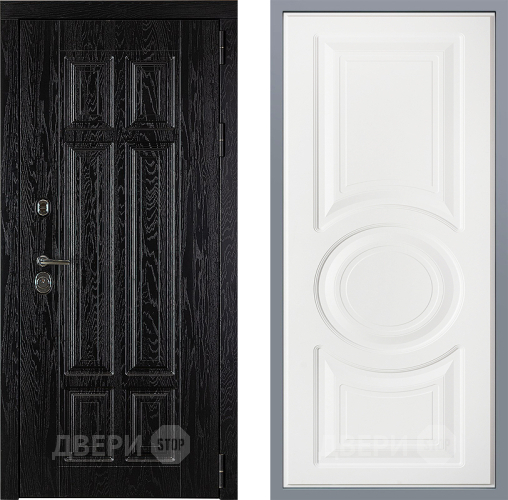 Дверь Заводские двери Мюнхен Неаполь Лофт белый в Красноармейске