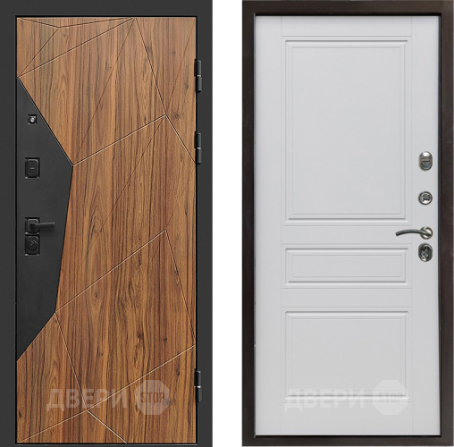 Входная металлическая Дверь Престиж Avangard Классика Белый матовый в Красноармейске