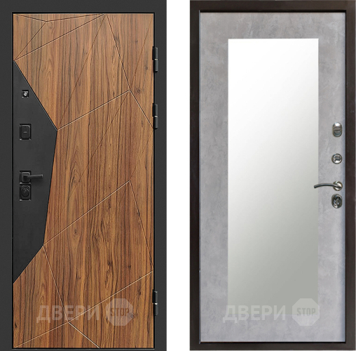 Дверь Престиж Avangard Зеркло Пастораль Бетон светлый в Красноармейске