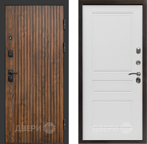 Входная металлическая Дверь Престиж Tvist Классика Лиственница белая в Красноармейске