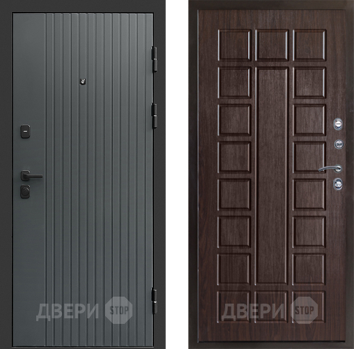 Входная металлическая Дверь Престиж Tvist Grey Престиж Венге в Красноармейске