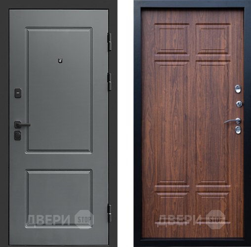Входная металлическая Дверь Престиж Verona Премиум Орех темный в Красноармейске