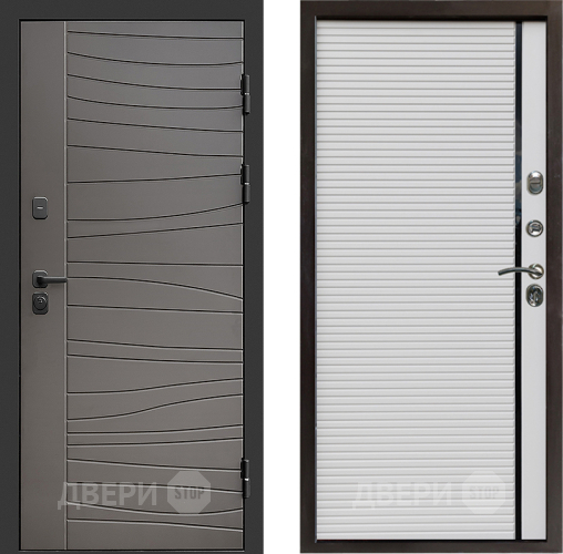 Входная металлическая Дверь Престиж Siciliya Porte Белый в Красноармейске