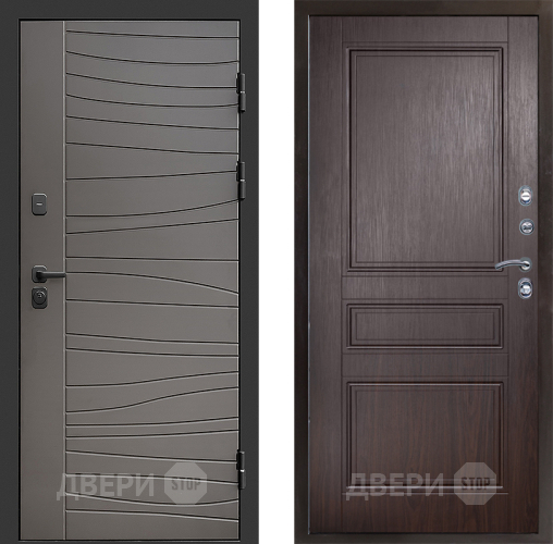 Входная металлическая Дверь Престиж Siciliya Классика Венге в Красноармейске