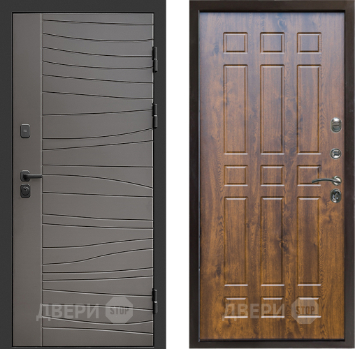 Входная металлическая Дверь Престиж Siciliya Спарта Дуб в Красноармейске