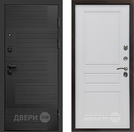 Входная металлическая Дверь Престиж Favorit Классика Белый матовый в Красноармейске