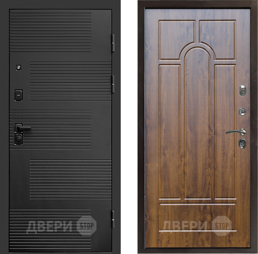 Входная металлическая Дверь Престиж Favorit Арка Дуб в Красноармейске