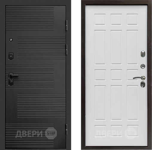 Входная металлическая Дверь Престиж Favorit Спарта Белое дерево в Красноармейске