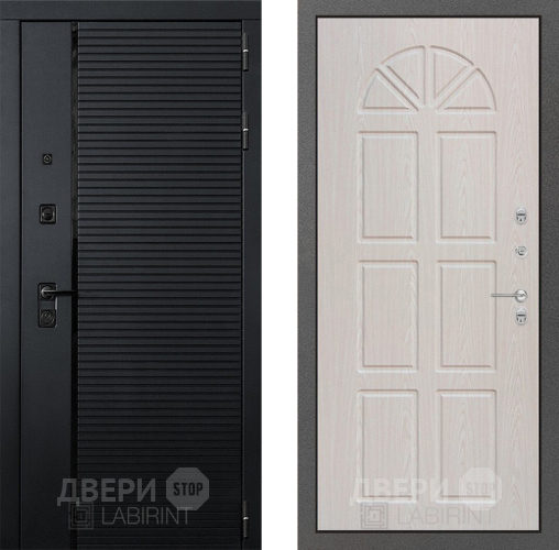 Входная металлическая Дверь Лабиринт (LABIRINT) Piano 15 VINORIT Алмон 25 в Красноармейске