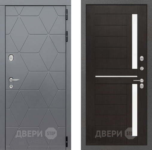 Входная металлическая Дверь Лабиринт (LABIRINT) Cosmo 02 Венге в Красноармейске