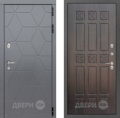 Входная металлическая Дверь Лабиринт (LABIRINT) Cosmo 16 VINORIT Алмон 28 в Красноармейске