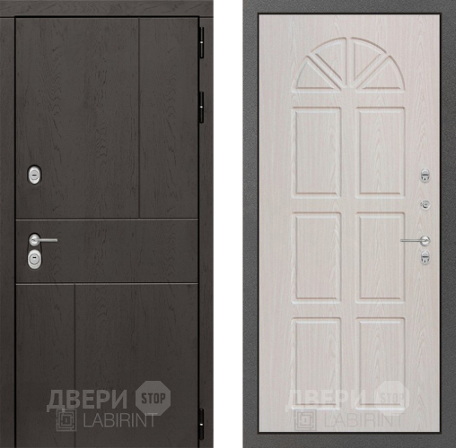 Входная металлическая Дверь Лабиринт (LABIRINT) Urban 15 VINORIT Алмон 25 в Красноармейске
