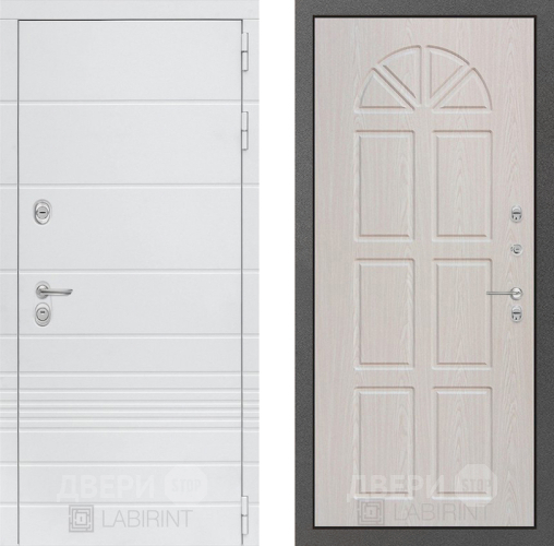 Входная металлическая Дверь Лабиринт (LABIRINT) Трендо 15 VINORIT Алмон 25 в Красноармейске