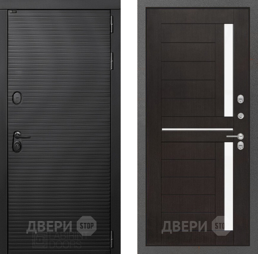 Входная металлическая Дверь Лабиринт (LABIRINT) Вулкано 02 Венге в Красноармейске