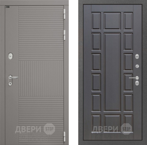 Входная металлическая Дверь Лабиринт (LABIRINT) Формо 12 Венге в Красноармейске