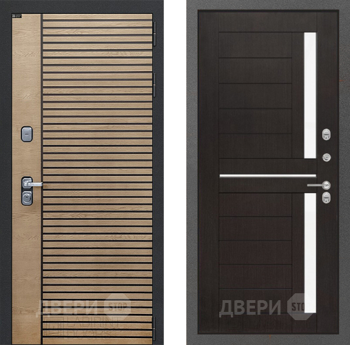 Входная металлическая Дверь Лабиринт (LABIRINT) Ritm 02 Венге в Красноармейске