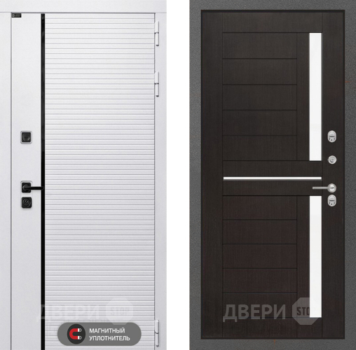 Входная металлическая Дверь Лабиринт (LABIRINT) Royal 02 Венге в Красноармейске