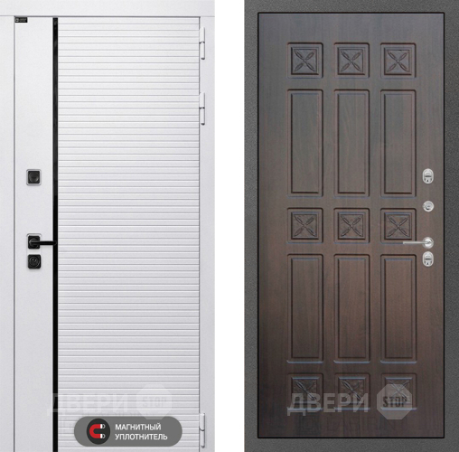 Входная металлическая Дверь Лабиринт (LABIRINT) Royal 16 VINORIT Алмон 28 в Красноармейске