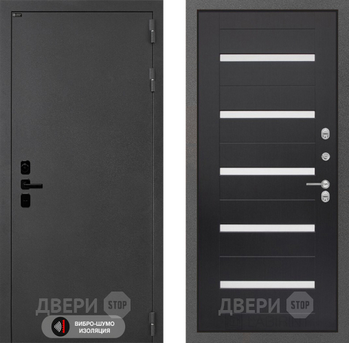 Входная металлическая Дверь Лабиринт (LABIRINT) Acustic 01 Венге в Красноармейске