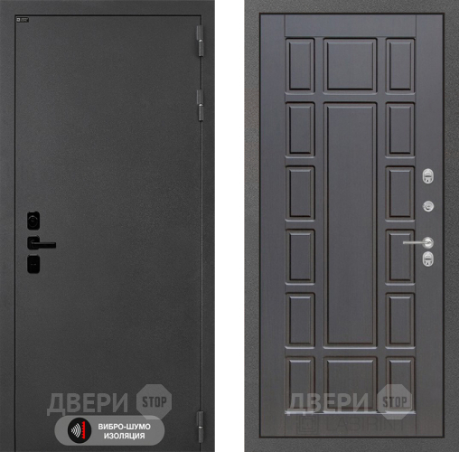 Входная металлическая Дверь Лабиринт (LABIRINT) Acustic 12 Венге в Красноармейске