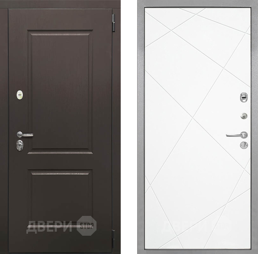 Входная металлическая Дверь Интекрон (INTECRON) Кампо Лучи-М Софт милк в Красноармейске