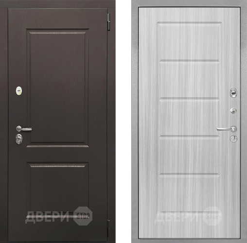 Входная металлическая Дверь Интекрон (INTECRON) Кампо ФЛ-39 Сандал белый в Красноармейске