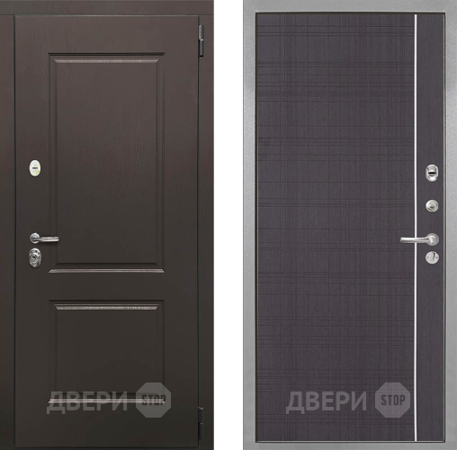Входная металлическая Дверь Интекрон (INTECRON) Кампо В-07 с молдингом Венге в Красноармейске