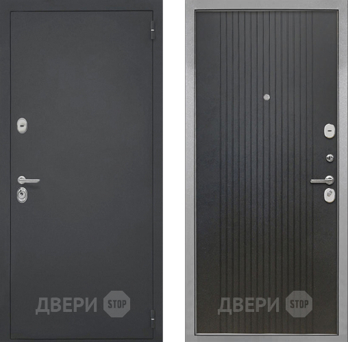 Дверь Интекрон (INTECRON) Гектор ФЛ-295 Лофт черный в Красноармейске