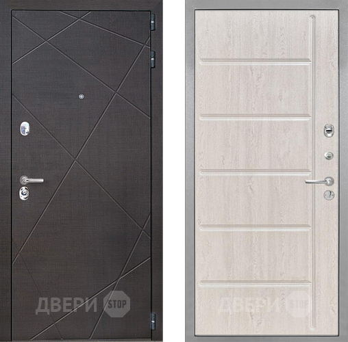 Входная металлическая Дверь Интекрон (INTECRON) Сенатор Лучи ФЛ-102 Сосна белая в Красноармейске