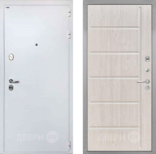 Входная металлическая Дверь Интекрон (INTECRON) Колизей White ФЛ-102 Сосна белая в Красноармейске
