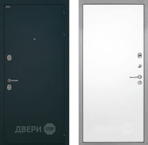 Входная металлическая Дверь Интекрон (INTECRON) Греция Гладкая Силк Сноу в Красноармейске