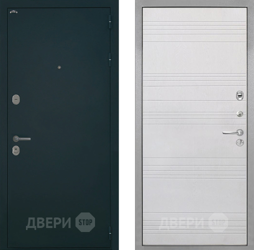 Входная металлическая Дверь Интекрон (INTECRON) Греция ФЛ-316 Белый ясень в Красноармейске
